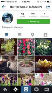 Blithewold's Instagram Page